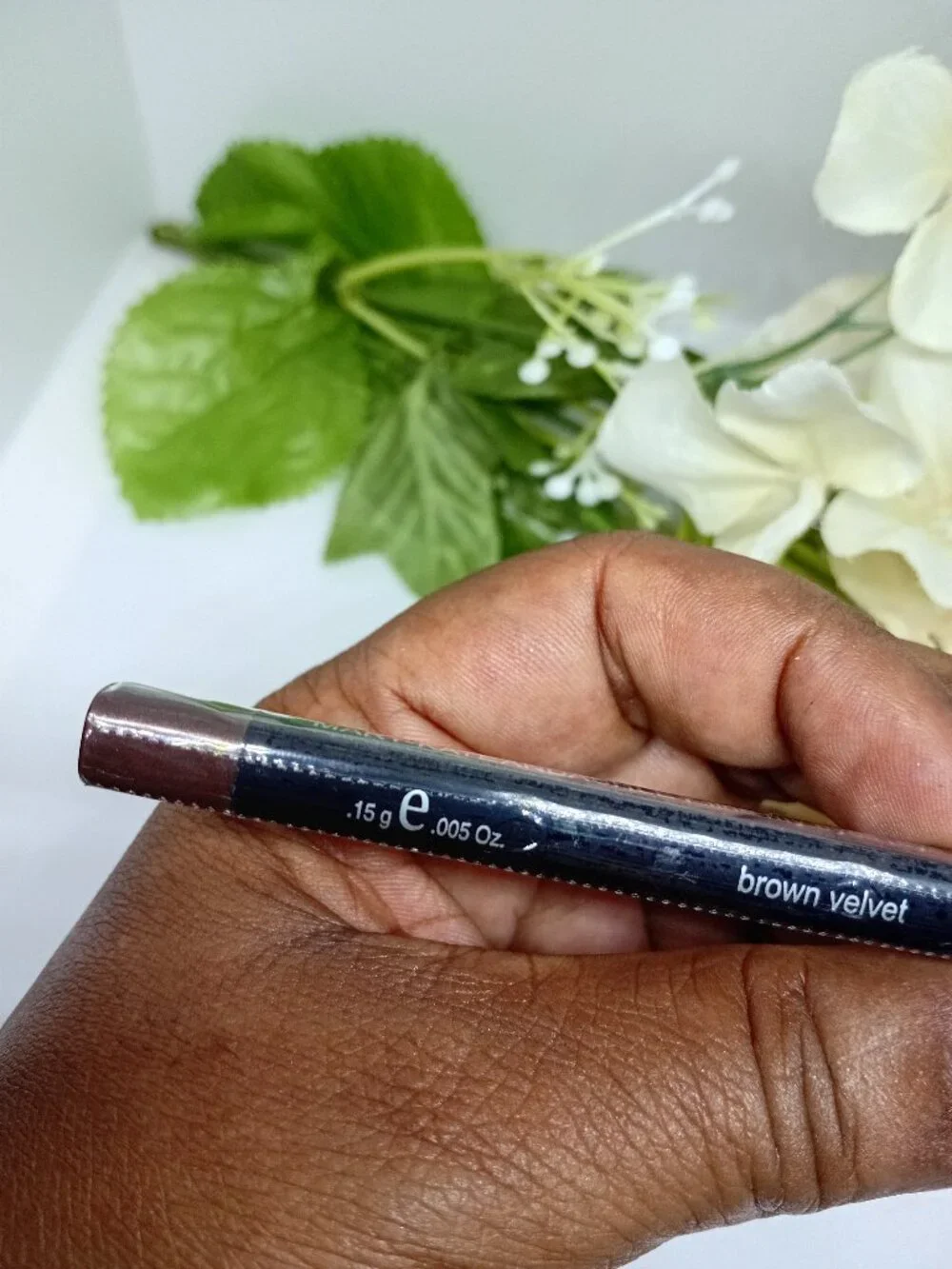 Mary Kate and Ashley Line Your Eyes Eyeline Brown Velvet Twist Rare Find New